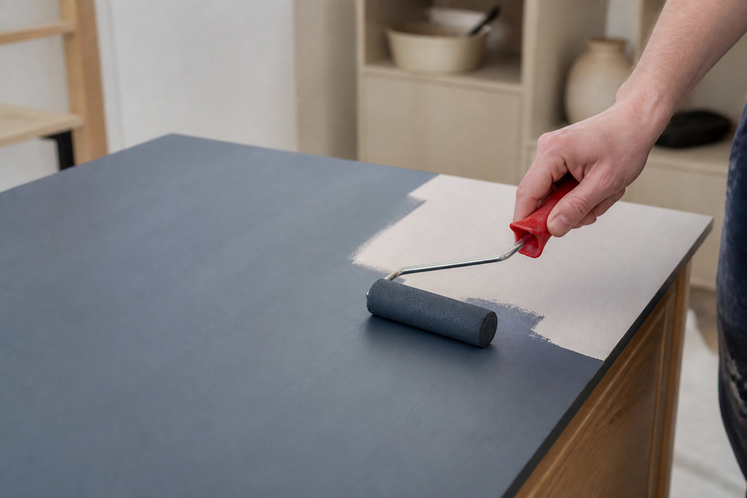 Appliquer la peinture pour un rendu professionnel sans traces