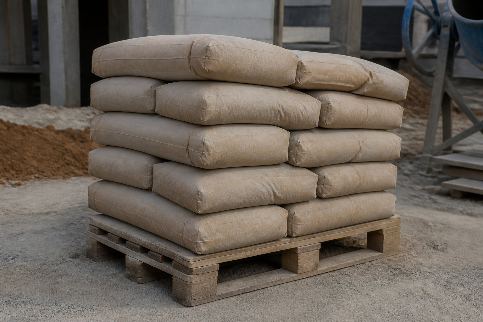 Calculer les volumes selon le sac de ciment