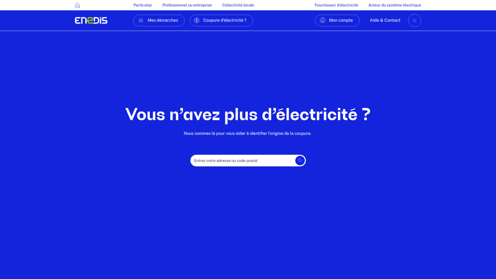 Pourquoi votre électricité se coupe-t-elle de manière inopinée ?