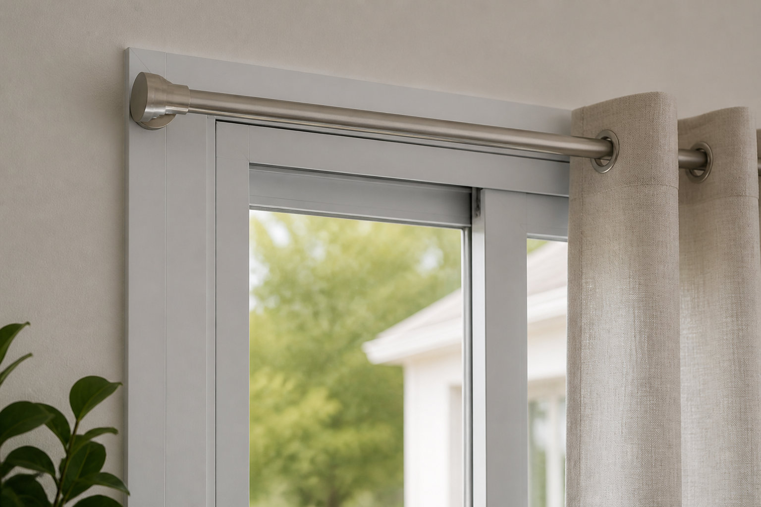 Comment installer vos rideaux sans percer le cadre ?