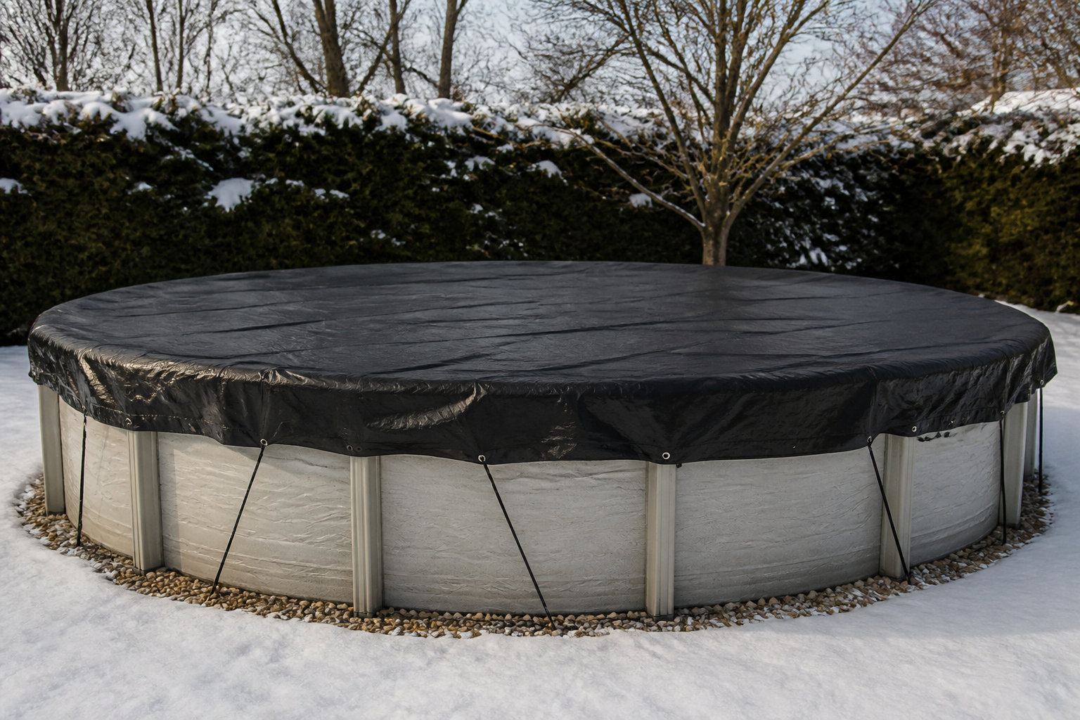 Protégeons la structure du liner et réussissons l'hivernage