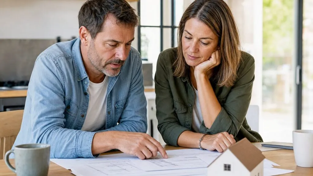 Couple qui étudie comment investir dans l'immobilier sans acheter un deuxième bien
